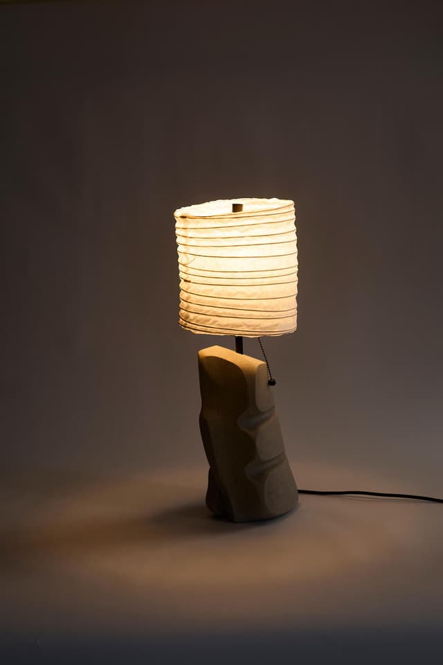Limestone Lamp (2)