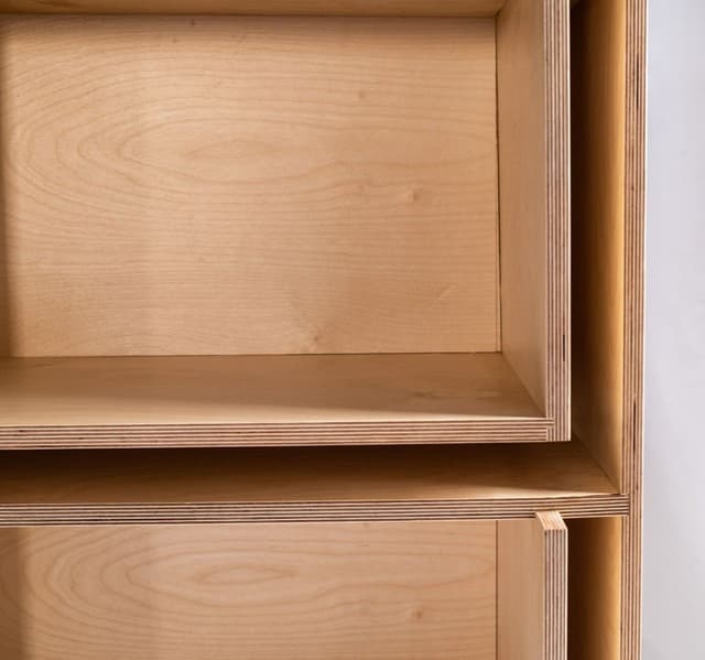 Float Record Shelves