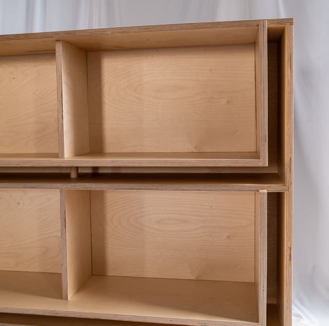 Float Record Shelves